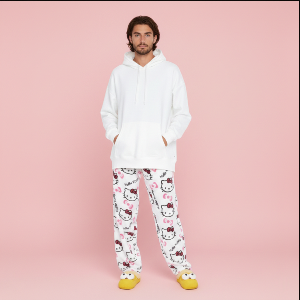 White Hello Kitty Pajamas