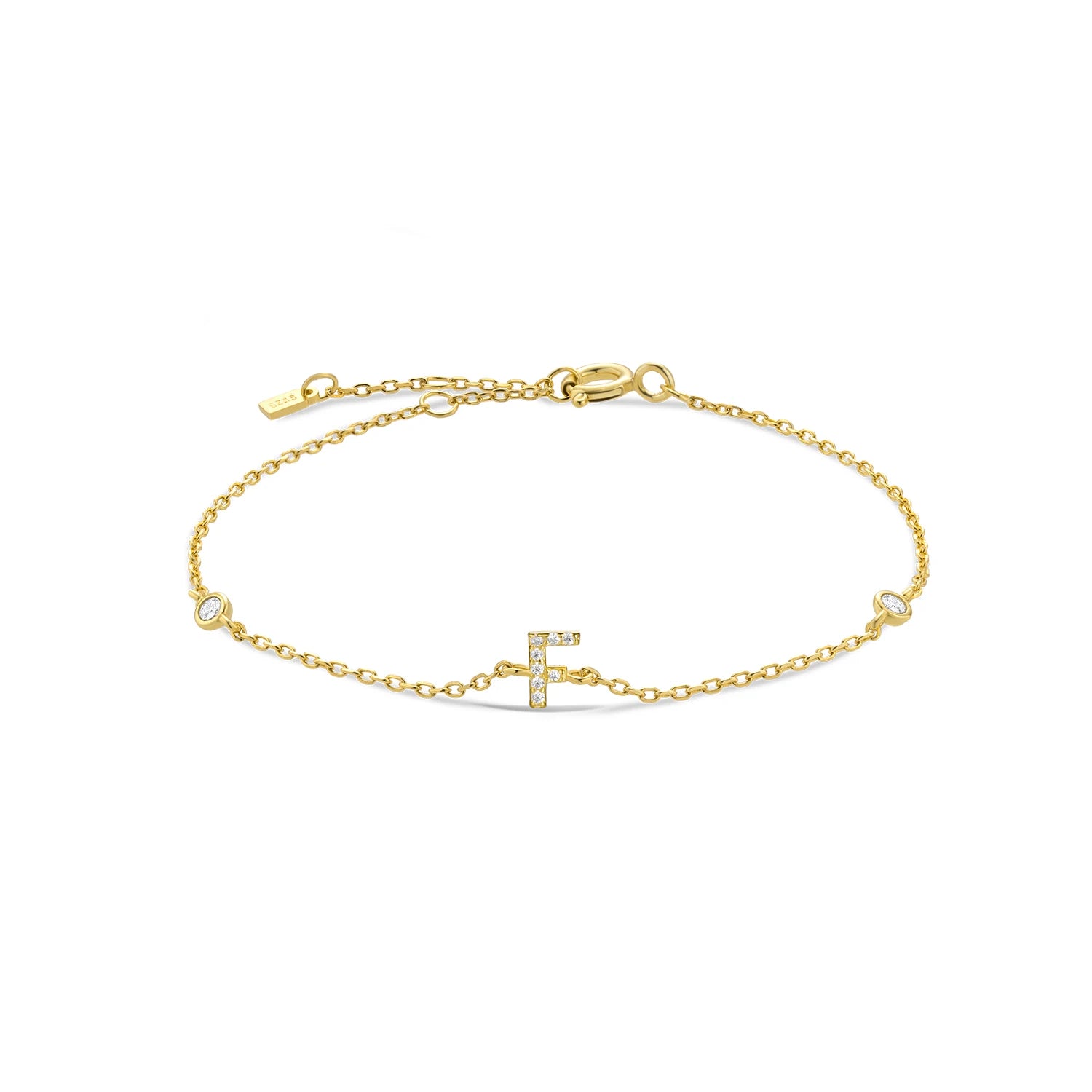 Silver & Gold Initial Bracelets