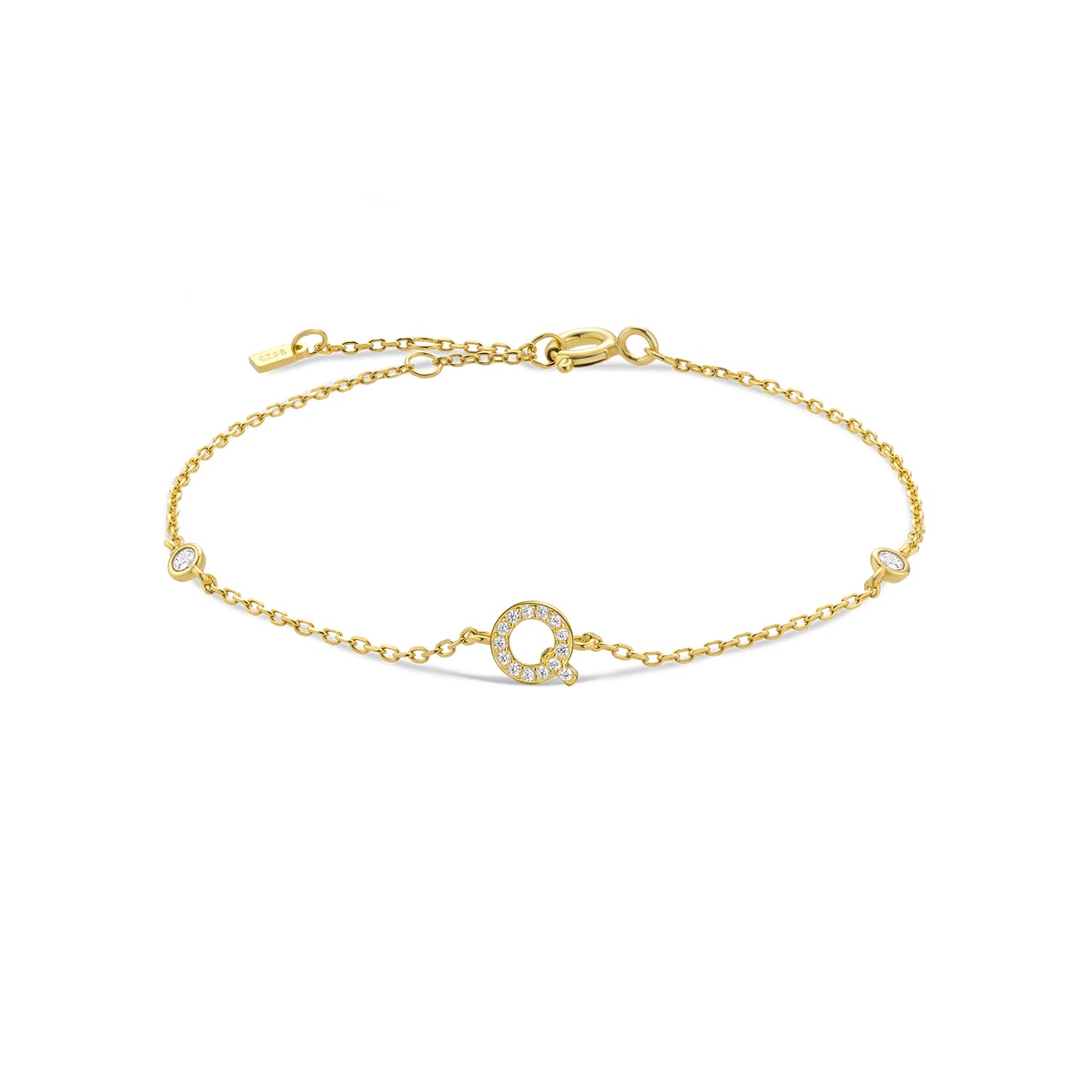 Silver & Gold Initial Bracelets