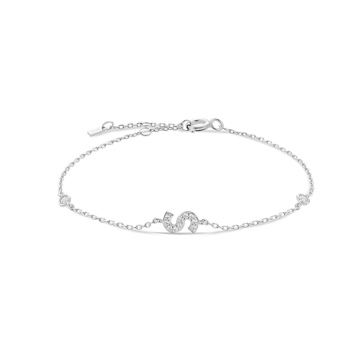 Silver & Gold Initial Bracelets