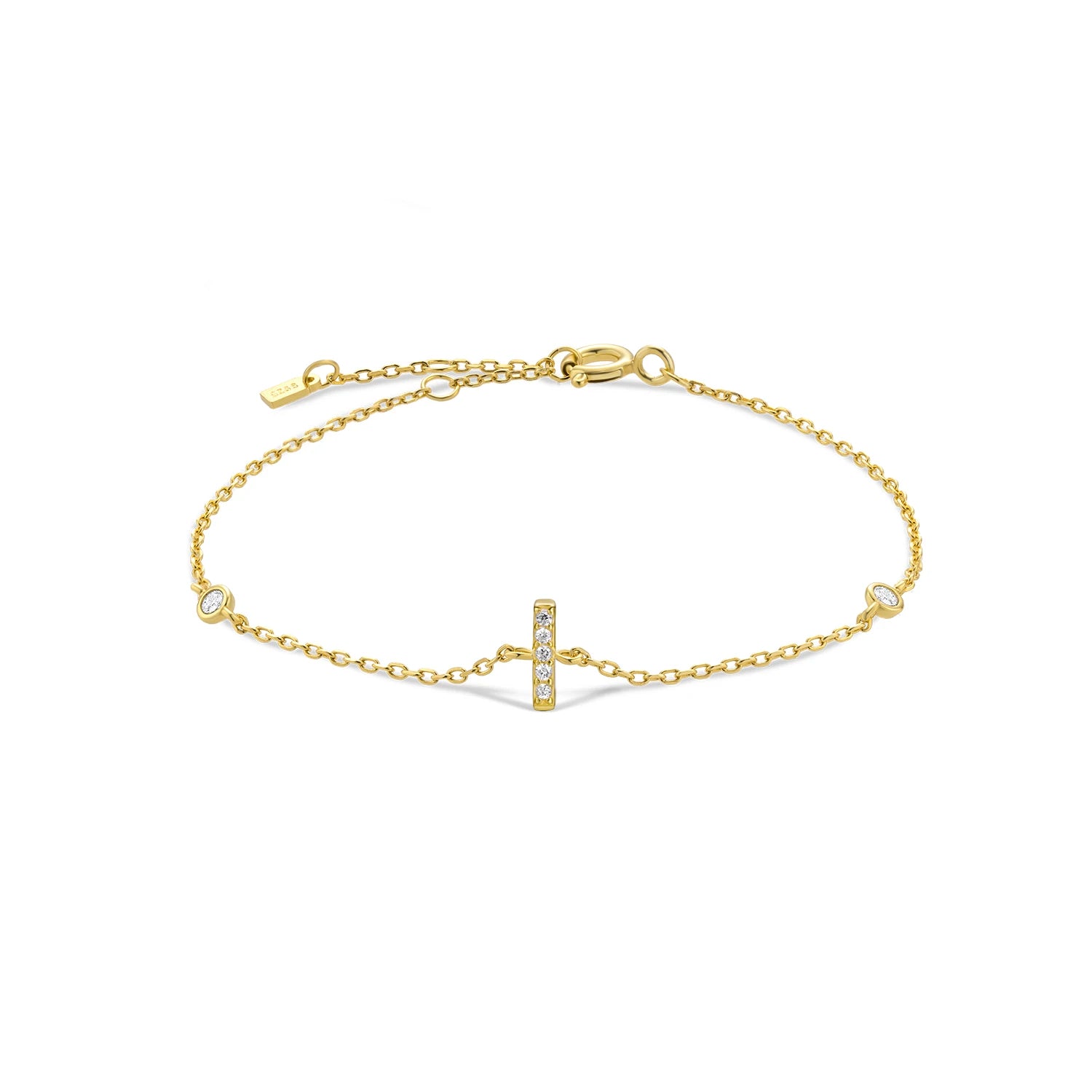 Silver & Gold Initial Bracelets