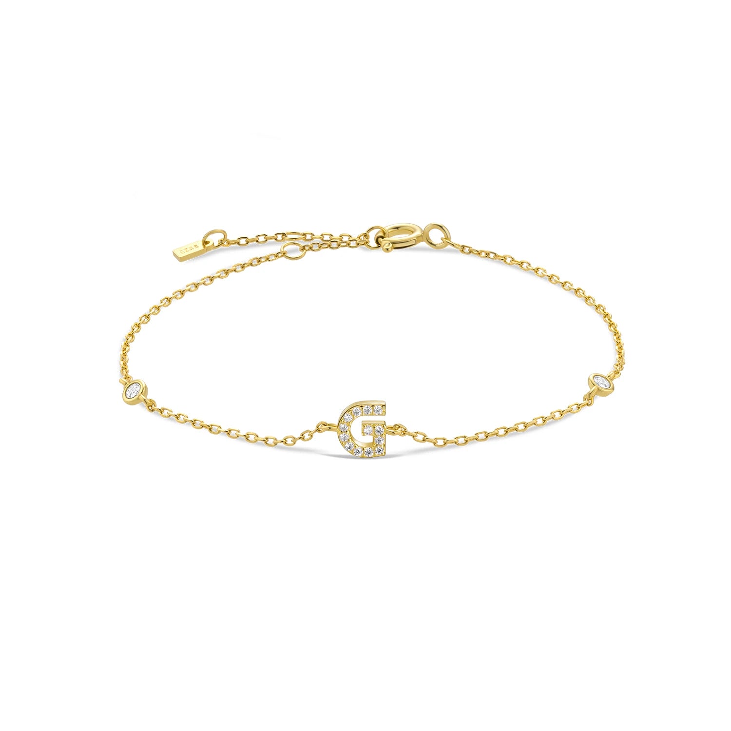 Silver & Gold Initial Bracelets