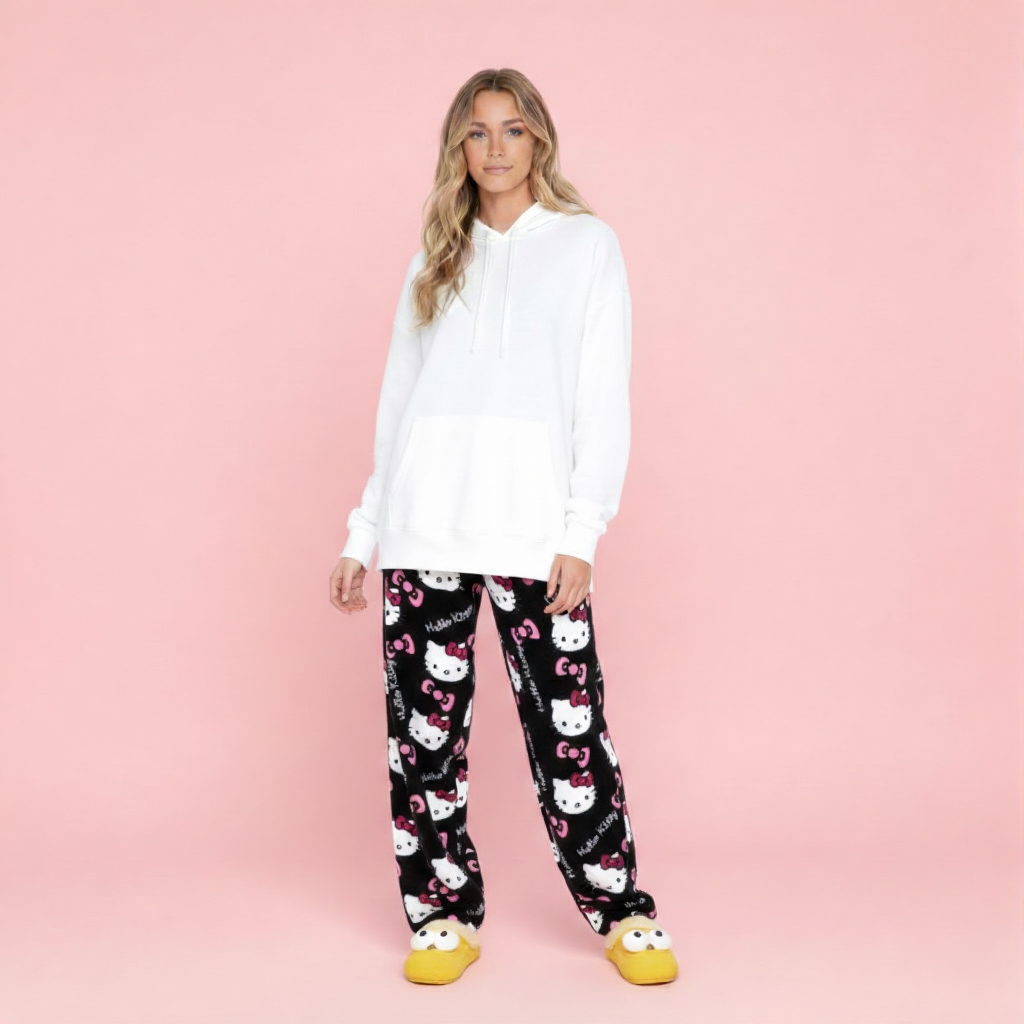 Black Hello Kitty Pajamas