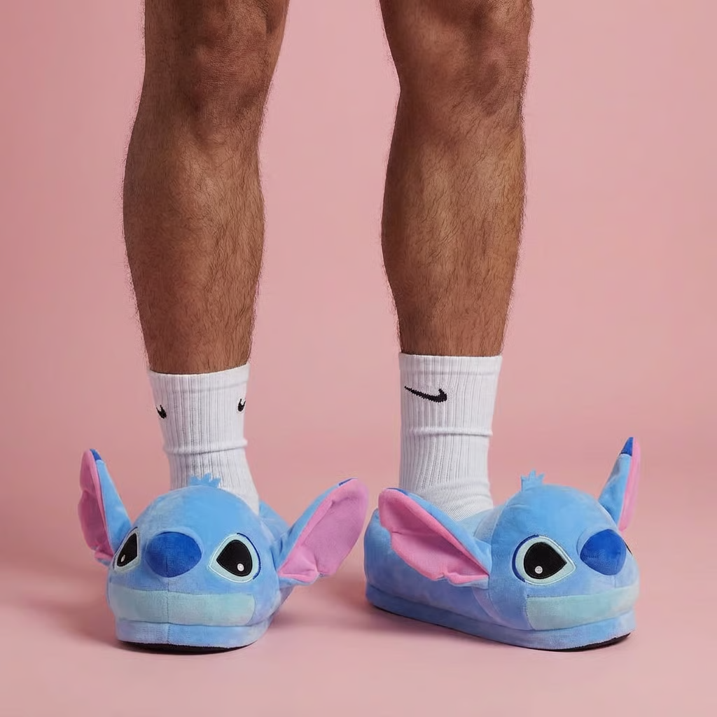 Matching Stitch Slippers